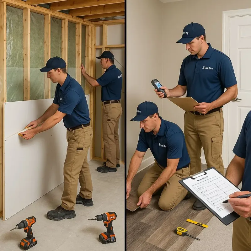Repairs and Reconstruction process in West York, PA