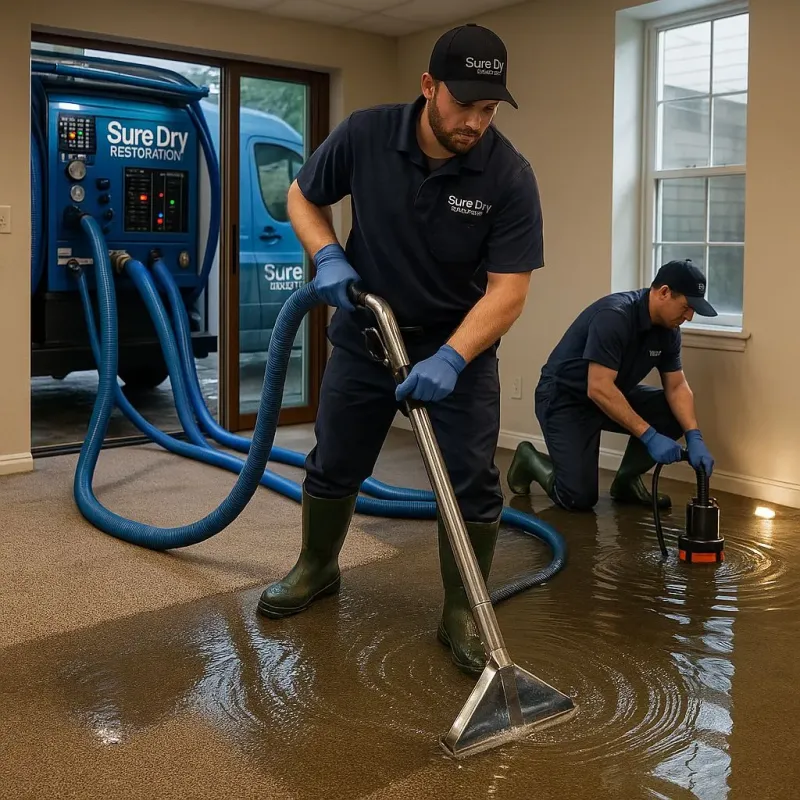 Water Extraction and Removal process in West York, PA